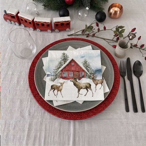 Servietter fra Red House & Deers