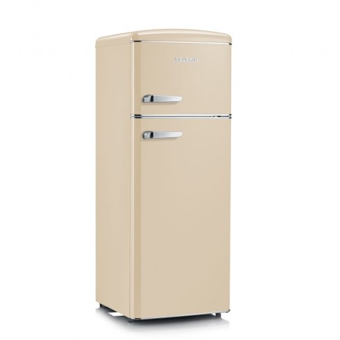 Kjøleskap og fryser 146 cm Creme – Severin