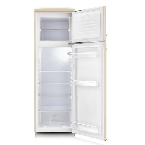 Kjøleskap og fryser 167 x 55 cm Creme – Severin