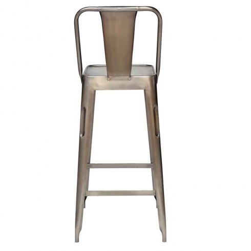Barstol Copenhagen Shiny med ryggstøtte fra Trademark Living