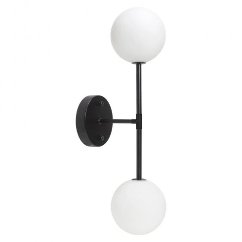 Sigma D vegglampe, svart opal, 49 cm – Pr Home