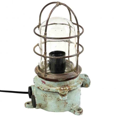 Skipslampe, bordmodell, unikt eksemplar