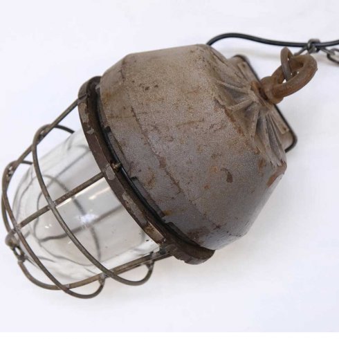 Taklampe – Skipslampe – Unikt eksemplar