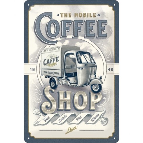 Kaffebar-skilt 20 x 30 cm