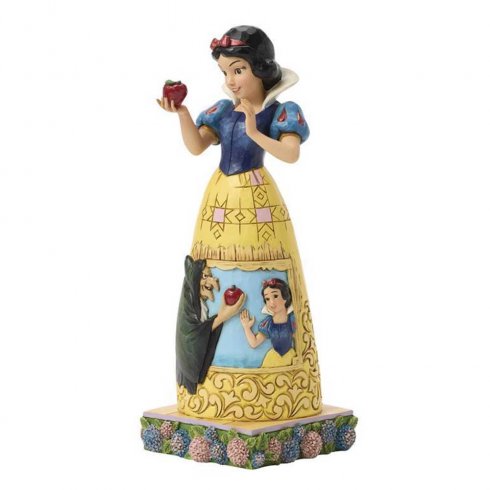 Disney-figur: Snøhvit med eplet