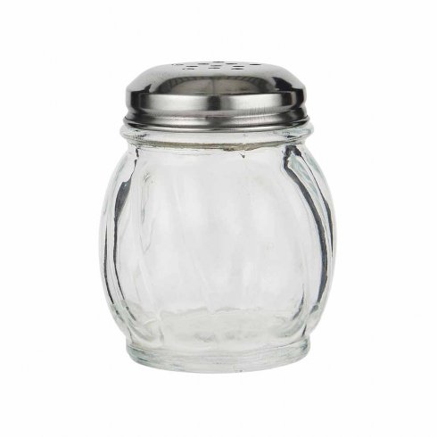 Sukkerstrøer i glass, retro