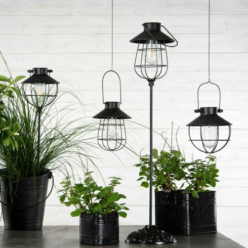 Solcellelampe 18,5 cm