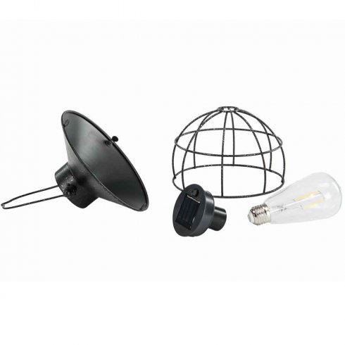 Solcellelampe 18,5 cm