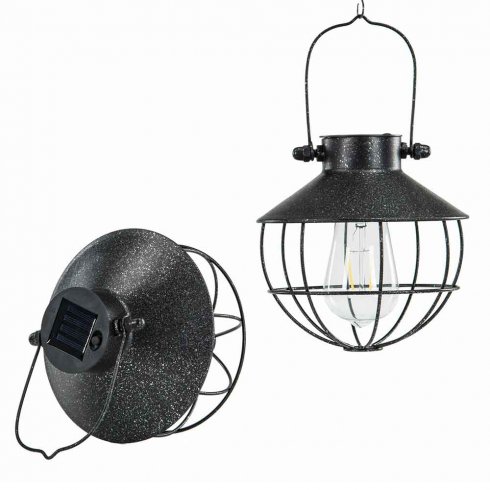 Solcellelampe 18,5 cm