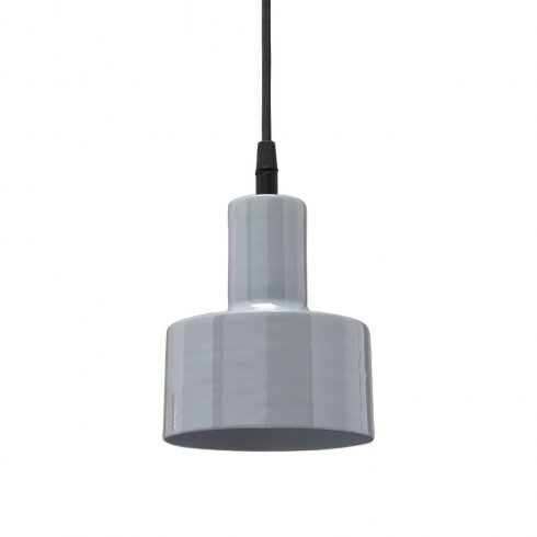 Solo vinduslampe, blank grå, 13 cm – Pr Home