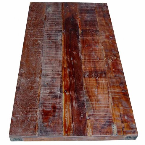 Robust bordplate i gjenvunnet tre, 180 x 80 cm
