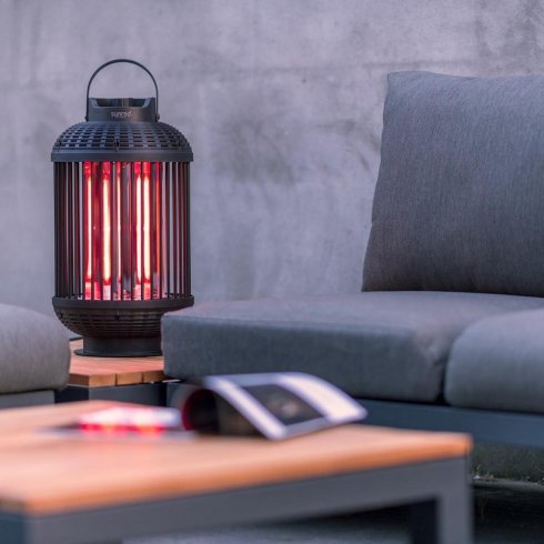 Terrassevarmer Indox 180 grader SunRed