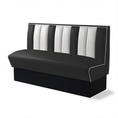 Diner-sittegruppe – retro-sofa 150 cm / stk.