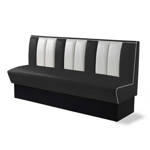 Diner-sittehjørne – retro-sofa 180 cm / stk. (spesial)