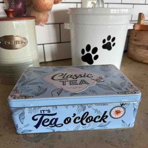 Flat blikkboks Classic Tea