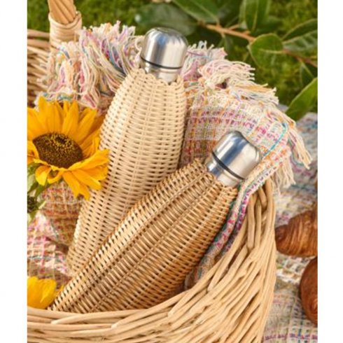 Termosflaske, lysbrun, 0,5 liter