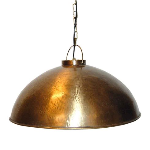 Taklampe Thormann antikmessing – stor