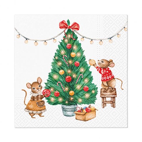 Juleservietter «Tiny Christmas»