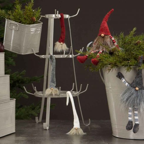 Nisse Luva med ståltråd, blandet, 3 stk., 23 cm