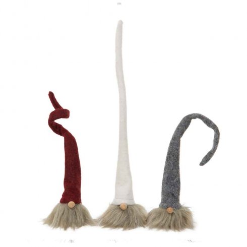 Nisse Luva med ståltråd, blandet, 3 stk., 23 cm