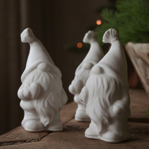 Tomte matt vit keramik