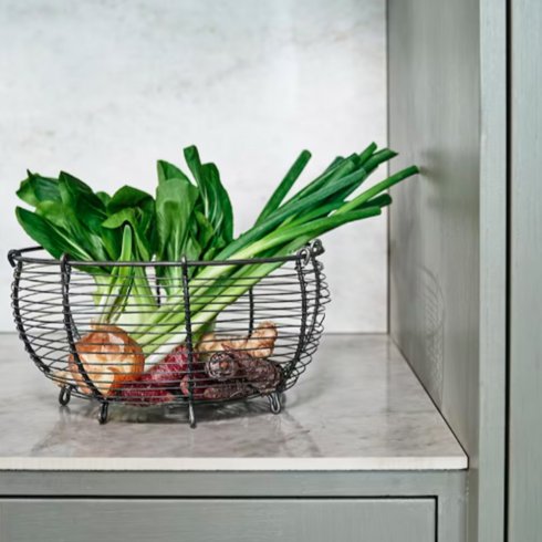 Trådkurv av sink, 21 cm