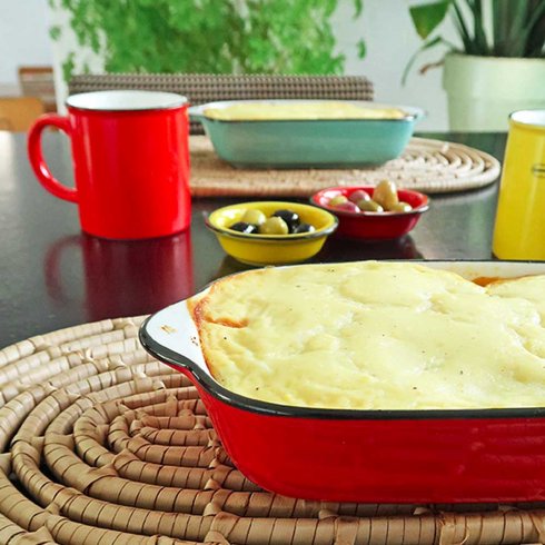Bakeformer, 2 sett, Cabanaz – Rød