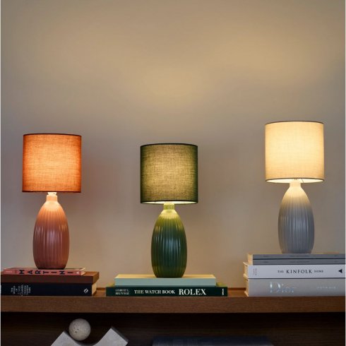 Uno bordlampe Grå 37 cm - Pr Home