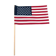 500-pakning med papir med det amerikanske flagget