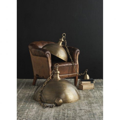 Liverpool taklampe, råmessing, 70 cm – Pr Home