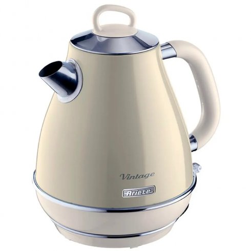 Ariete vintage vannkoker 1,7 liter, beige