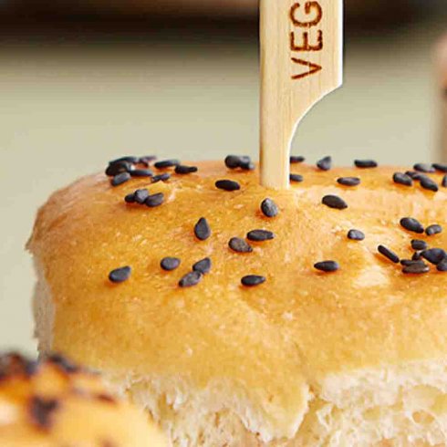 Vegetariske matmarkører – matpinner