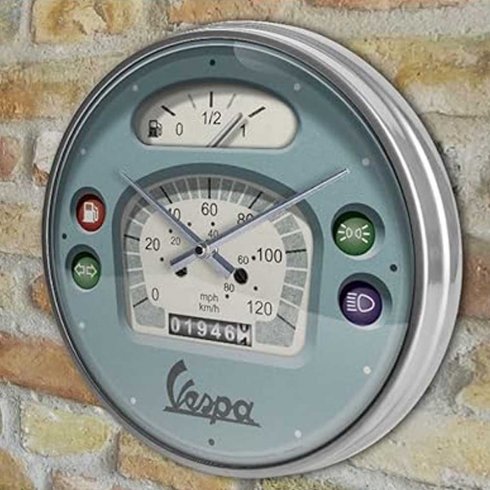 Veggklokke Vespa Instrument 31 cm