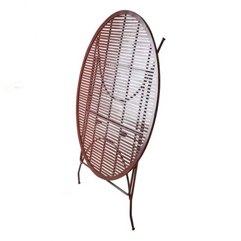 Visby jernbord, diameter 100 cm, Bordeaux