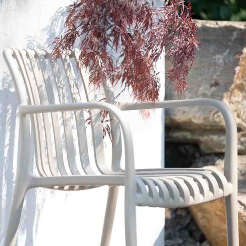 Ravello lenestol med armlener, beige