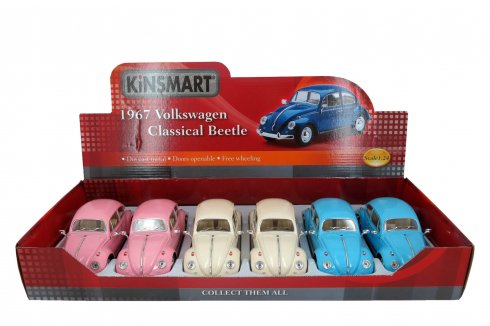 Volkswagen (stor) klassisk Beetle i pastellfarger – 67