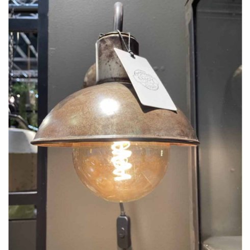 Industriell vegglampe Walentin