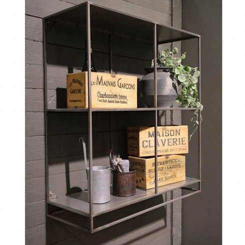 Washington hylle/vegghylle med 4 rom – Trademark Living
