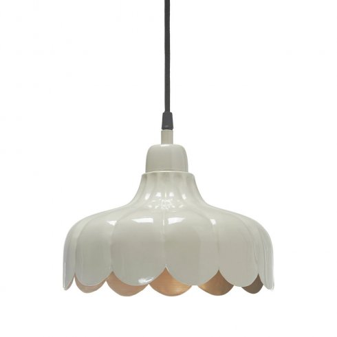 Wells tak-/vinduslameller, beige/gull, 24 cm – Pr Home