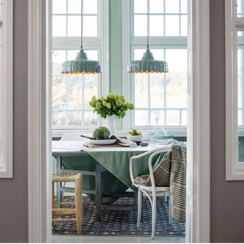 Wells tak-/vinduslamell Grønn/gull 24 cm – Pr Home