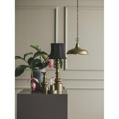 Cleveland taklampe SJako Grå/Messing 23 cm - Pr Home